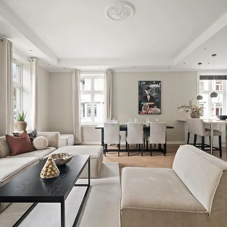Daire Scandinavian Luxury In Bergen's Finest Street