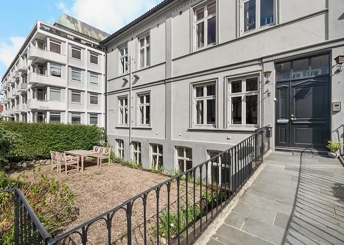 דירה Scandinavian Luxury In Bergen's Finest Street ברגן